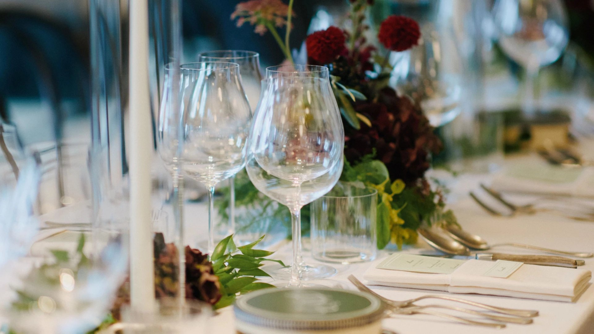 CORI hotel wedding table