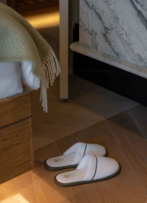 Room details slippers