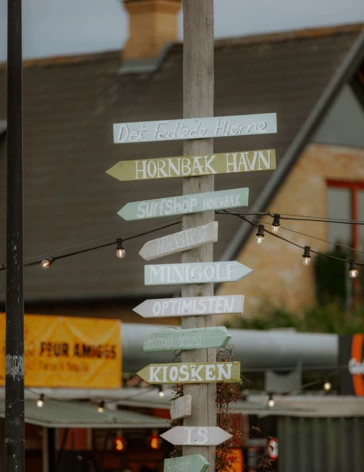 Hornbæk signs