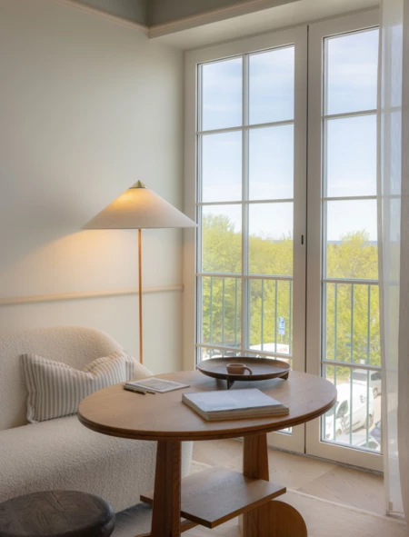 Room details window and sofa view