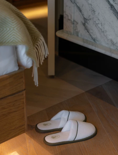 Room details slippers