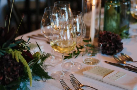 CORI hotel weddingtable