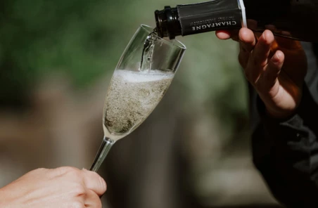 Wedding champagne