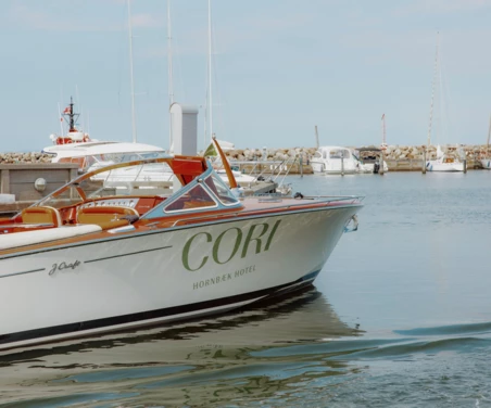 Hornbæk CORI boat in water
