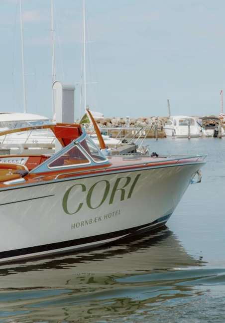 Hornbæk CORI boat in water
