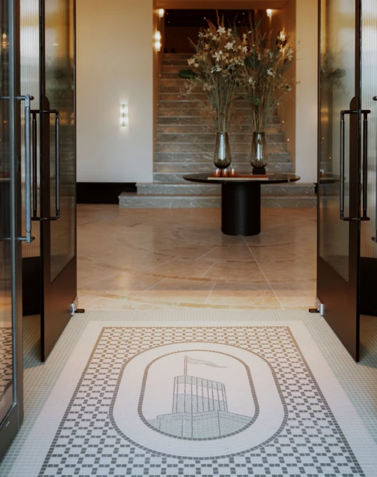 CORI hotel Hornbæk lobby