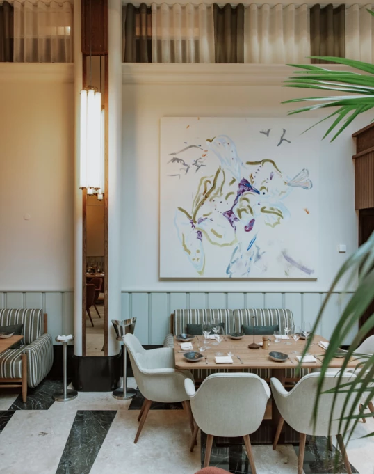 CORI Table restaurant painting