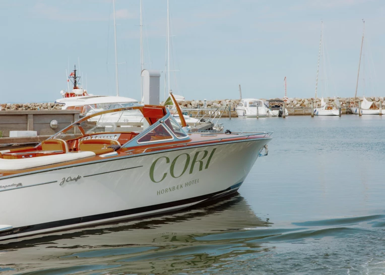 Hornbæk CORI boat in water